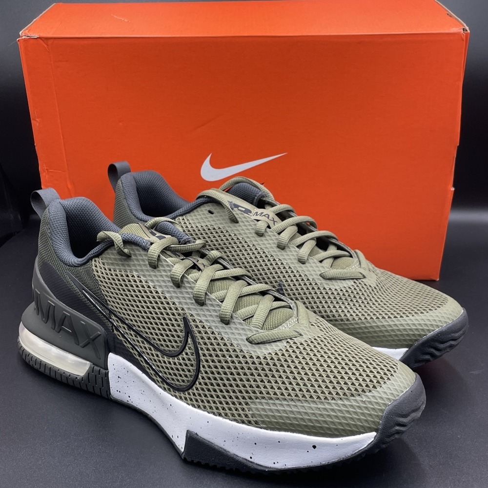 Nike Air Max Alpha Trainer 6 Olive Green Men's Sz 10 Shoes Sneakers FQ1833-200